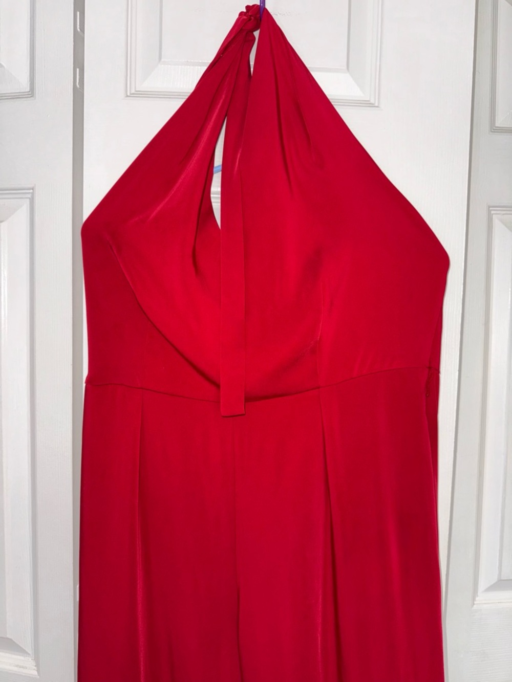 Worthington Red Halter-Style Jumpsuit